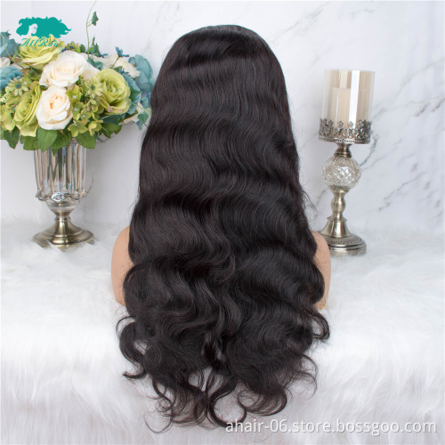 Nice Quality Body Wave Human Hair wig 4*4 Lace Frontal Wig 150 180 Density Brazilian Natural Color Remy Human Hair Wig